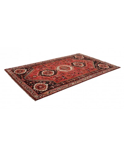 Tappeto Shiraz Fine Persia marrone giallo 160x267