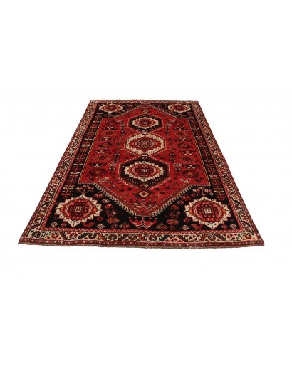 Tappeto Shiraz Fine Persia marrone giallo 160x267