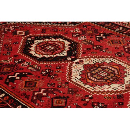 Tappeto Shiraz Fine Persia marrone giallo 160x267