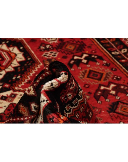 Tappeto Shiraz Fine Persia marrone giallo 160x267