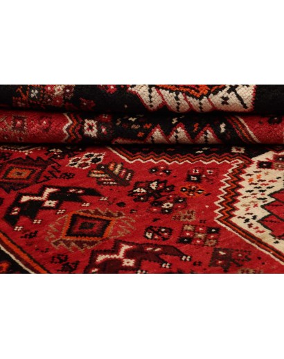 Tappeto Shiraz Fine Persia marrone giallo 160x267