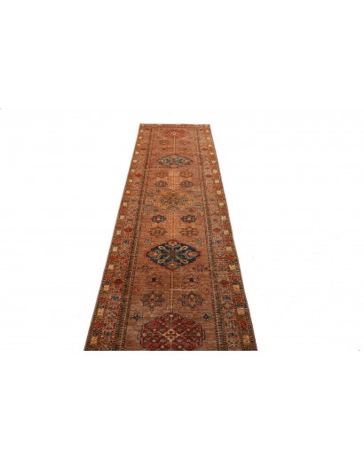 Tappeto Kazak Fine Pakistan marrone 82x300