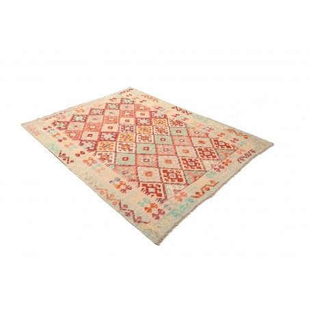 Tappeto Kilim Afghanistan giallo 156x197