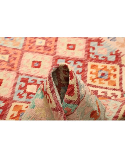 Tappeto Kilim Afghanistan giallo 156x197