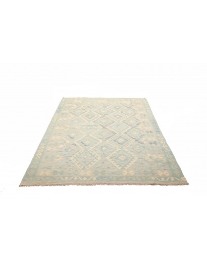 Tappeto Kilim Afghanistan bianco 152x200