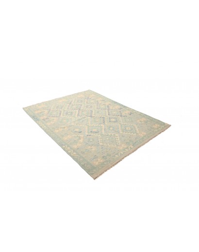 Tappeto Kilim Afghanistan bianco 152x200