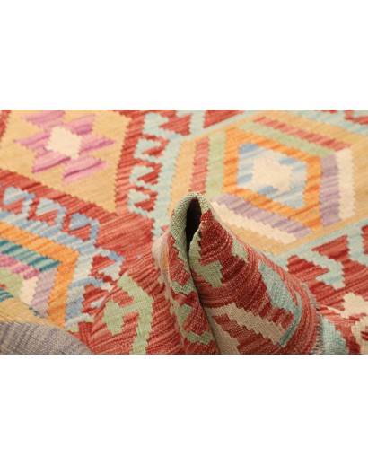 Tappeto Kilim Afghanistan marrone 153x192