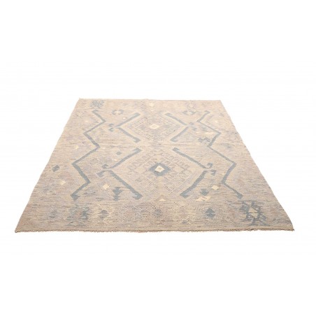 Tappeto Kilim Afghanistan beige marrone 156x198