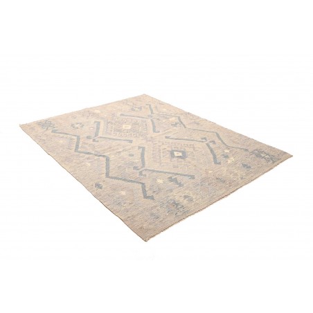 Tappeto Kilim Afghanistan beige marrone 156x198