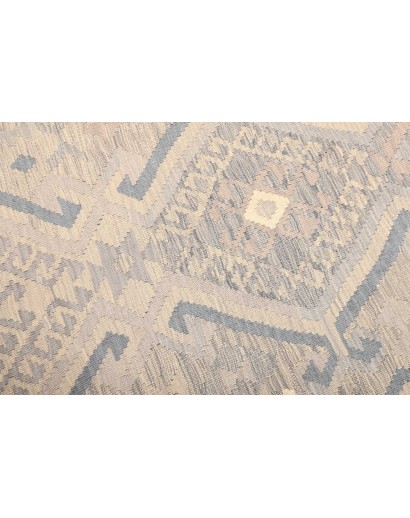 Tappeto Kilim Afghanistan beige marrone 156x198