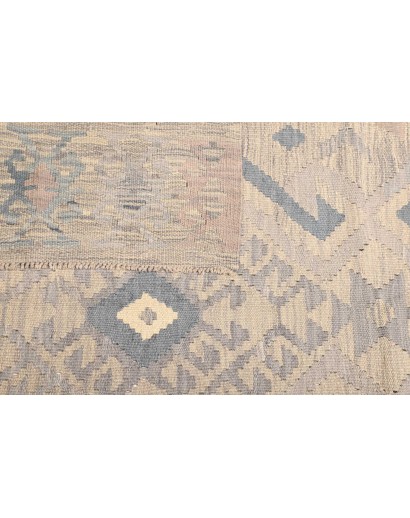 Tappeto Kilim Afghanistan beige marrone 156x198