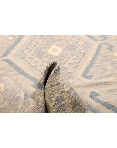 Tappeto Kilim Afghanistan beige marrone 156x198