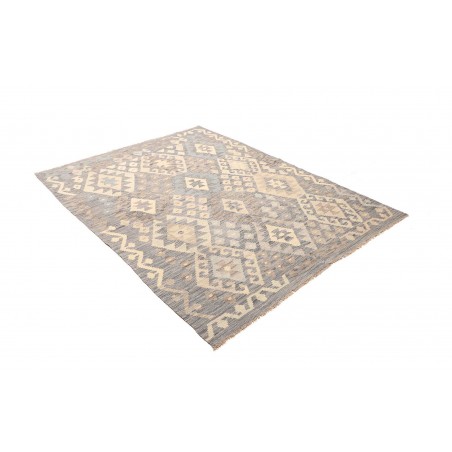 Tappeto Kilim Afghanistan azzurro 152x200