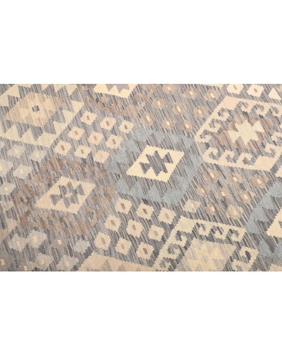 Tappeto Kilim Afghanistan azzurro 152x200