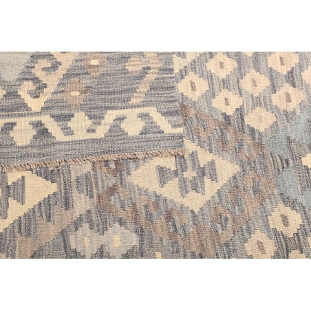 Tappeto Kilim Afghanistan azzurro 152x200