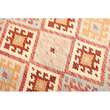 Tappeto Kilim Afghanistan giallo marrone 153x204