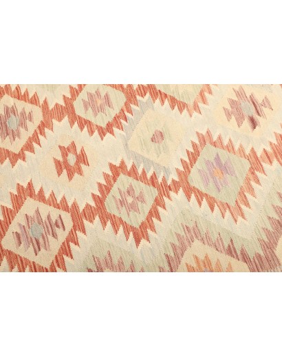 Tappeto Kilim Afghanistan giallo arancione 153x208