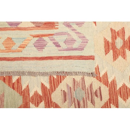 Tappeto Kilim Afghanistan giallo arancione 153x208