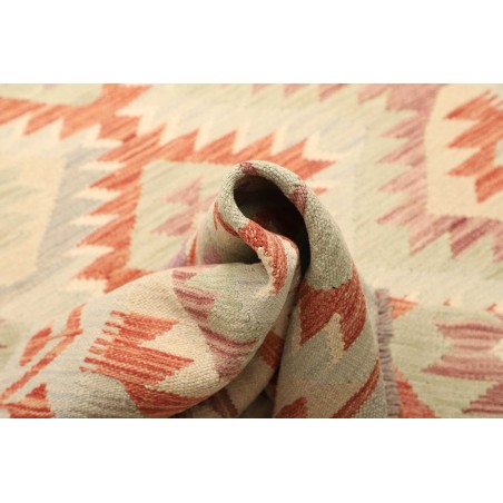 Tappeto Kilim Afghanistan giallo arancione 153x208