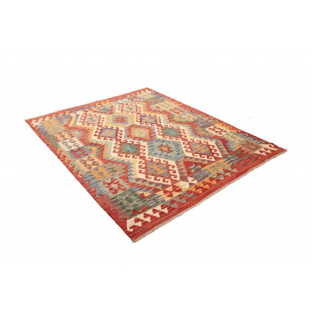 Tappeto Kilim Afghanistan marrone 157x192