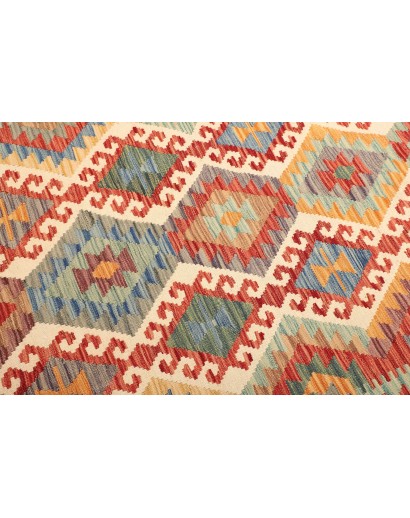Tappeto Kilim Afghanistan marrone 157x192