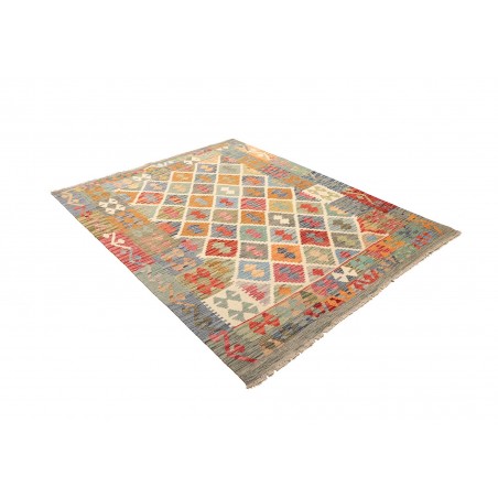 Tappeto Kilim Afghanistan marrone 153x194