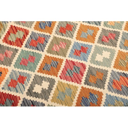 Tappeto Kilim Afghanistan marrone 153x194