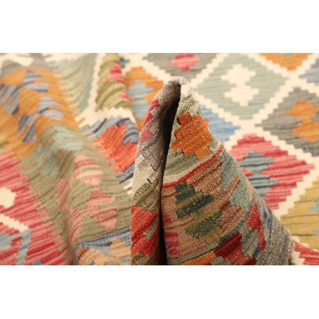 Tappeto Kilim Afghanistan marrone 153x194