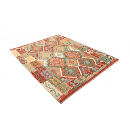 Tappeto Kilim Afghanistan marrone 155x201