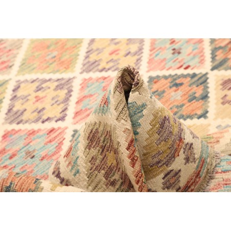 Tappeto Kilim Afghanistan marrone giallo 152x207