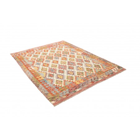 Tappeto Kilim Afghanistan marrone 159x200