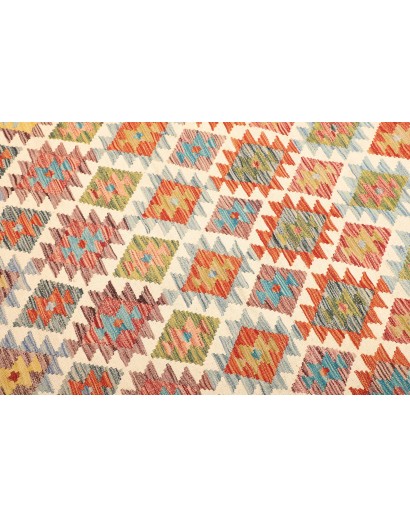 Tappeto Kilim Afghanistan marrone 159x200
