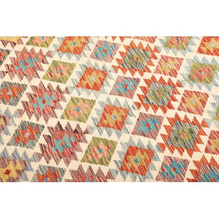 Tappeto Kilim Afghanistan marrone 159x200