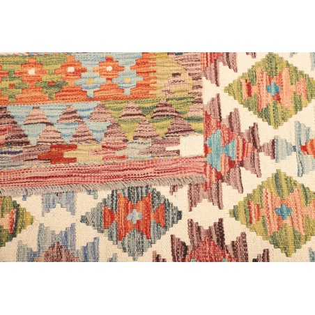 Tappeto Kilim Afghanistan marrone 159x200
