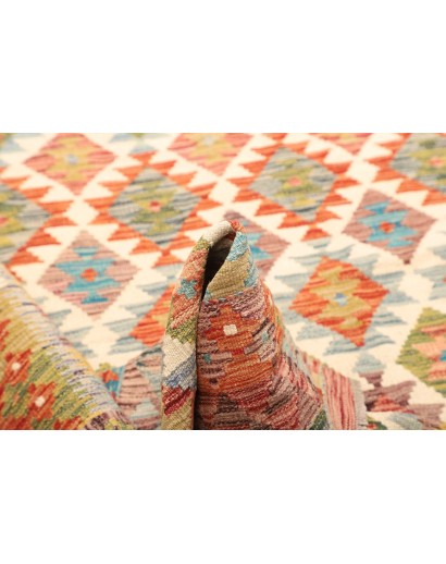 Tappeto Kilim Afghanistan marrone 159x200