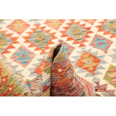 Tappeto Kilim Afghanistan marrone 159x200