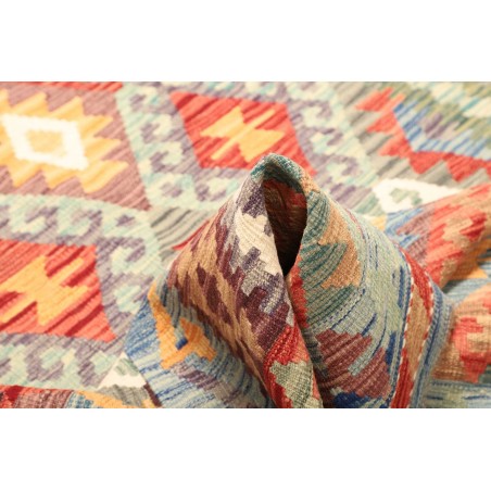 Tappeto Kilim Afghanistan beige marrone 153x196