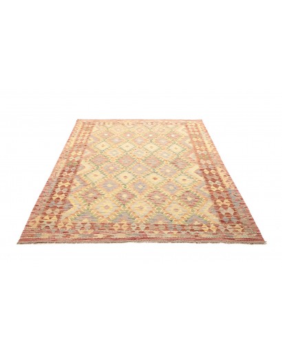 Tappeto Kilim Afghanistan marrone 152x195