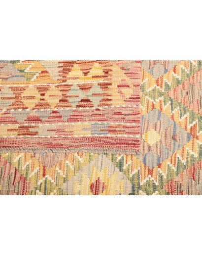 Tappeto Kilim Afghanistan marrone 152x195