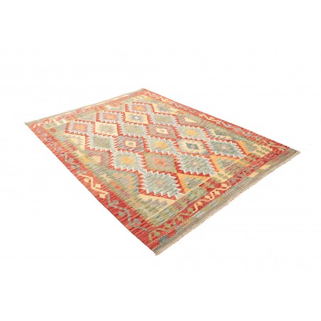 Tappeto Kilim Afghanistan marrone beige 159x214