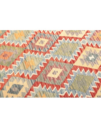 Tappeto Kilim Afghanistan marrone beige 159x214