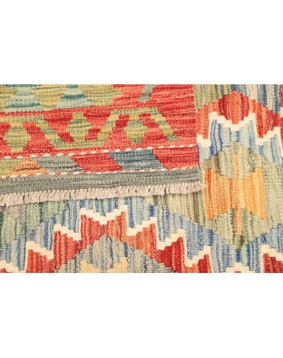 Tappeto Kilim Afghanistan marrone beige 159x214