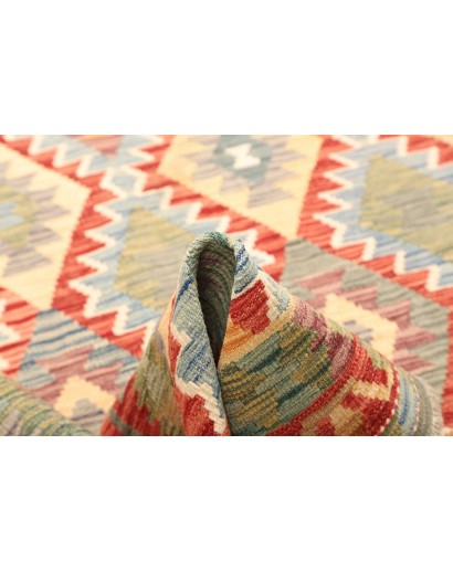 Tappeto Kilim Afghanistan marrone beige 159x214