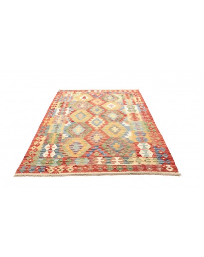 Tappeto Kilim Afghanistan marrone 151x203