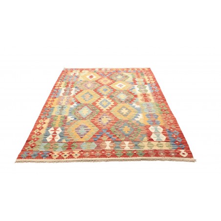 Tappeto Kilim Afghanistan marrone 151x203