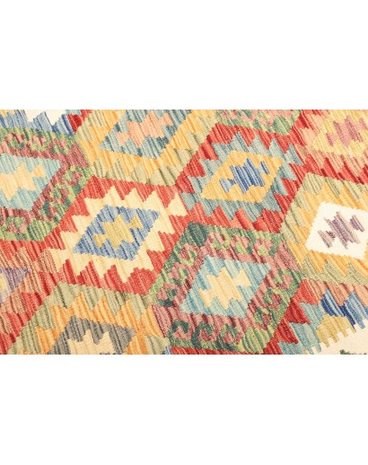 Tappeto Kilim Afghanistan marrone 151x203