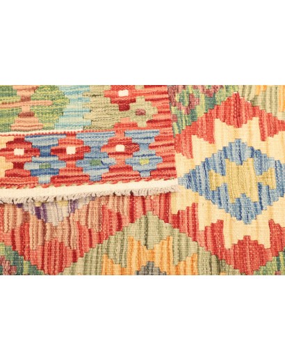Tappeto Kilim Afghanistan marrone 151x203
