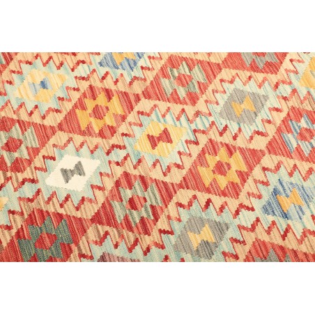 Tappeto Kilim Afghanistan marrone giallo 149x201