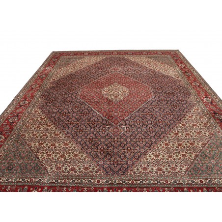 Tappeto Tabriz 40 Raj Persia azzurro grigio 308x397