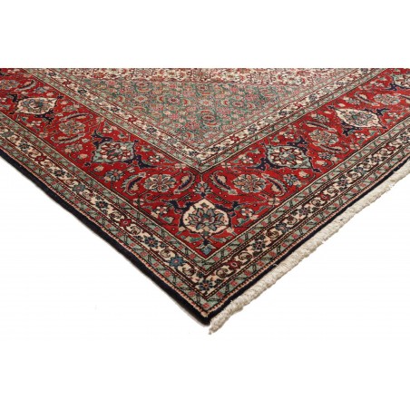 Tappeto Tabriz 40 Raj Persia azzurro grigio 308x397